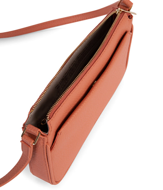 IVY Vegan Crossbody Bag - Purity | Color: Orange, Pink - variant::plush