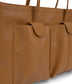 JOS Vegan Tote Bag - Purity | Color: Tan, Brown - variant::amber