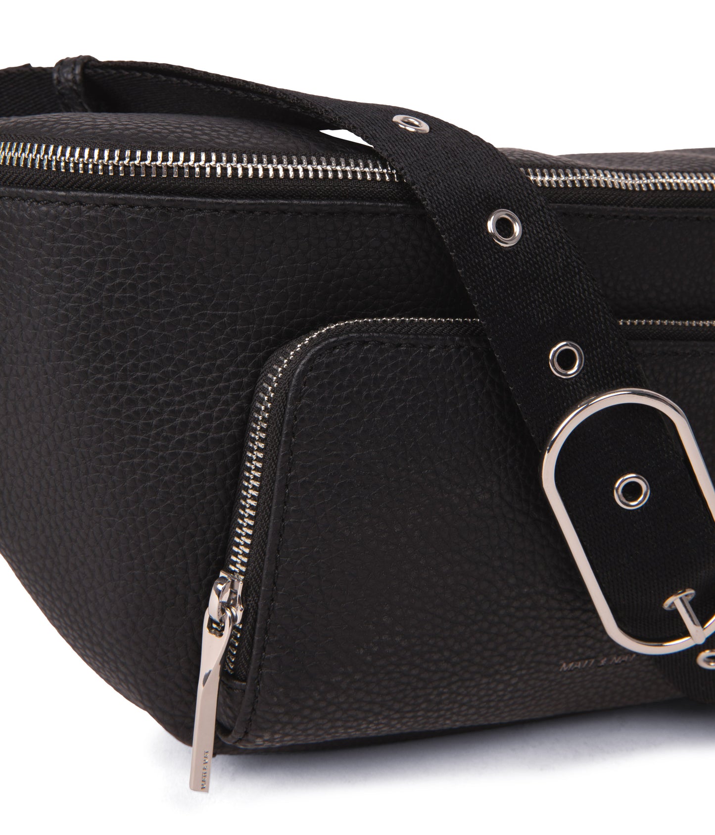 OLEK Vegan Belt Bag - Purity | Color: Black - variant::black