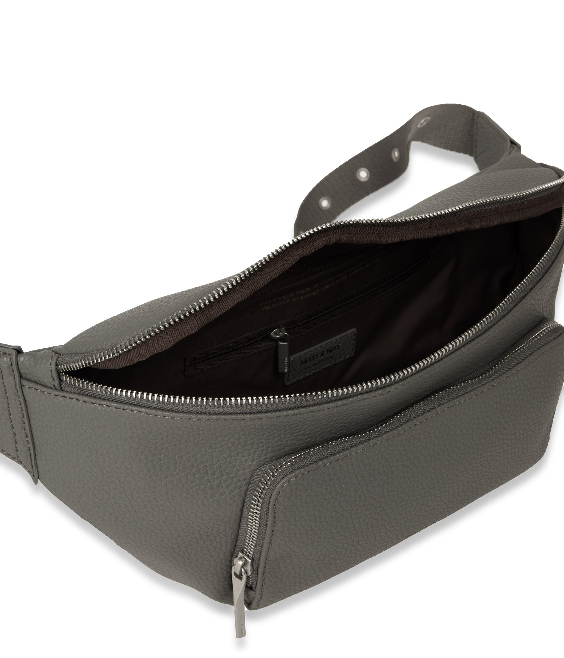 OLEK Vegan Belt Bag - Purity | Color: Grey - variant::shade