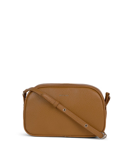 PAIR Vegan Crossbody Bag - Purity | Color: Tan, Brown - variant::amber