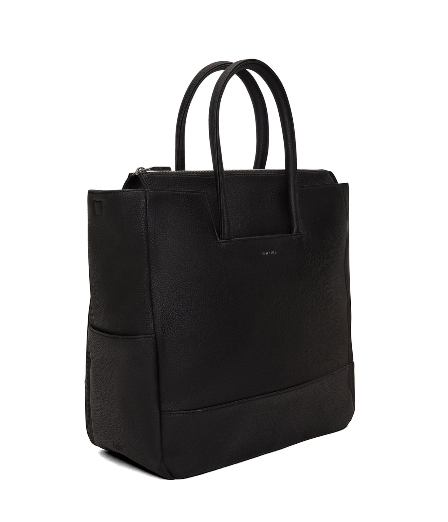 PERCIO Vegan Diaper Bag - Purity | Color: Black - variant::black