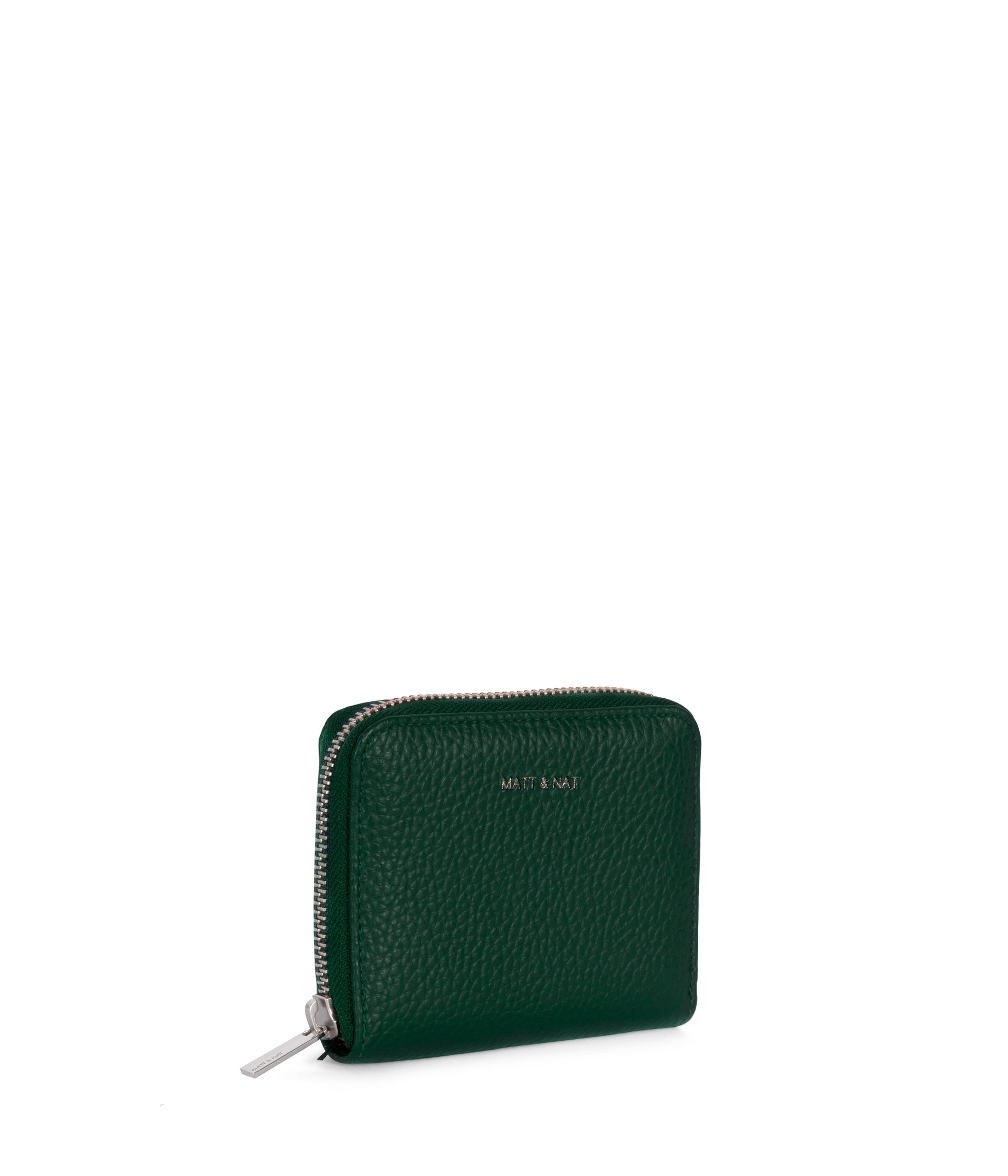 RUE Small Vegan Zip Wallet - Purity | Color: Green - variant::empress