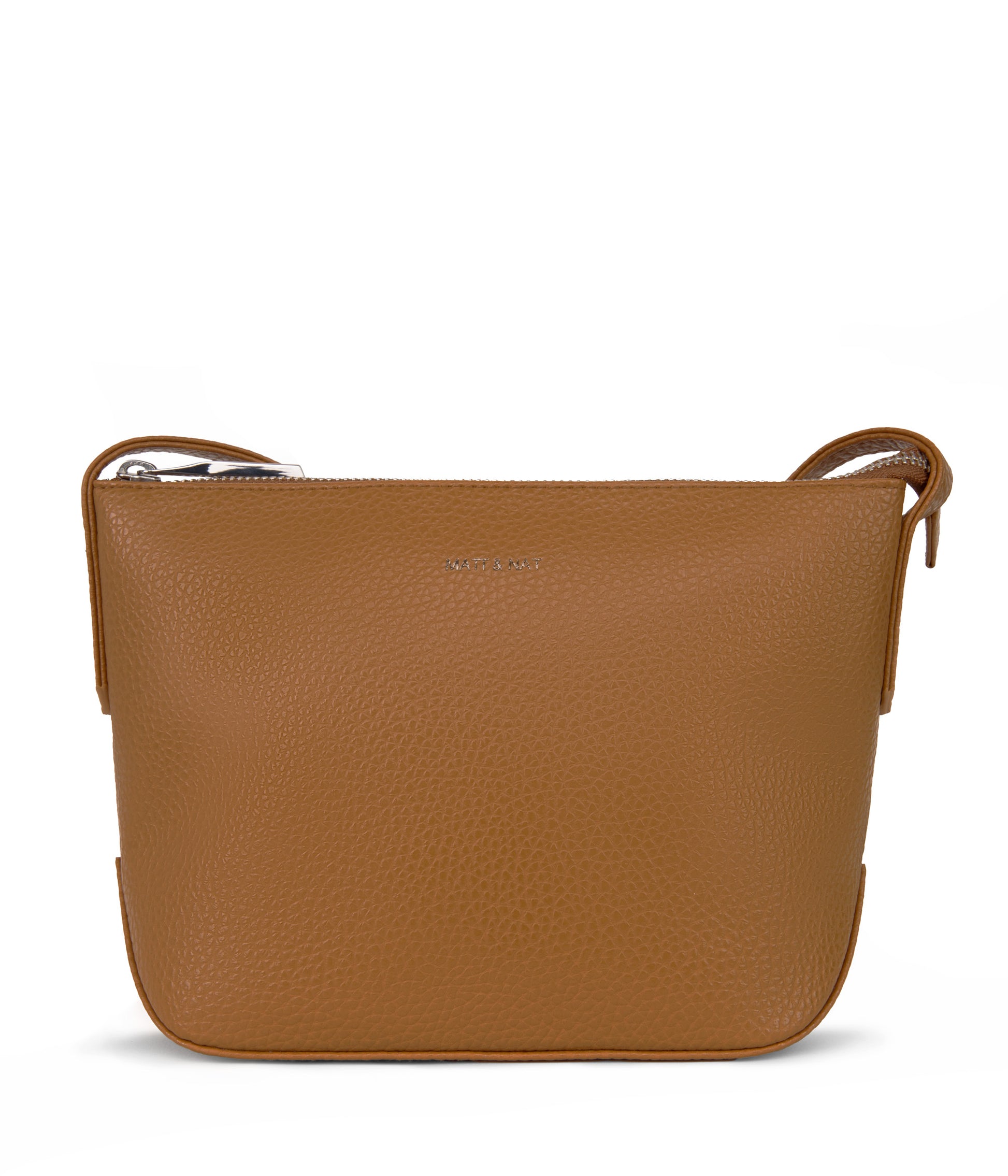SAM Vegan Crossbody Bag - Purity | Color: Tan, Brown - variant::amber
