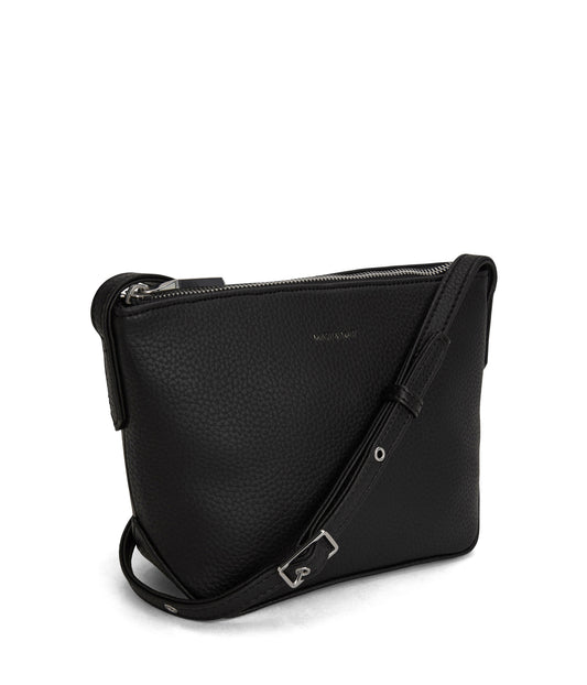 SAM Vegan Crossbody Bag - Purity | Color: Black - variant::black