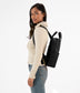 THEBE Vegan Backpack - Purity | Color: Black - variant::black