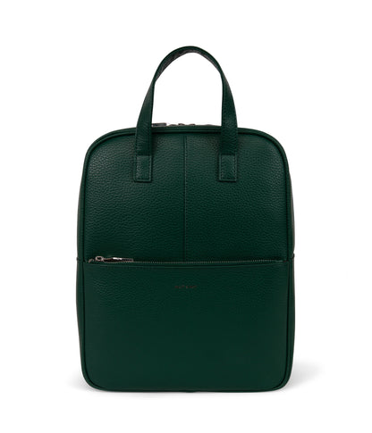 THEBE Vegan Backpack - Purity | Color: Green - variant::empress