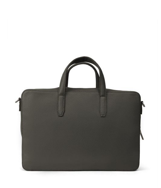 TOM Vegan Briefcase - Purity | Color: Grey - variant::shade