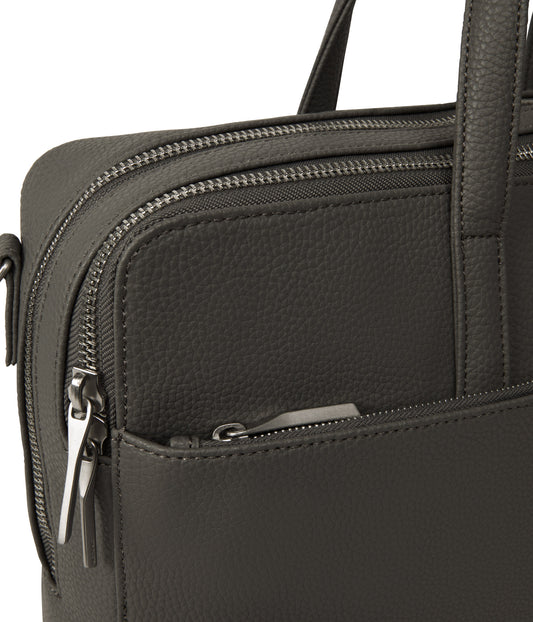 TOM Vegan Briefcase - Purity | Color: Grey - variant::shade