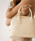 CRETE Vegan Satchel - UPPEAL™ | Color: Beige - variant::organic