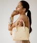 CRETE Vegan Satchel - UPPEAL™ | Color: Beige - variant::organic