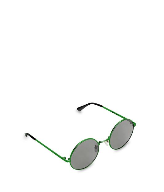 COLE Round Metal Sunglasses | Color: Green - variant::gresmo