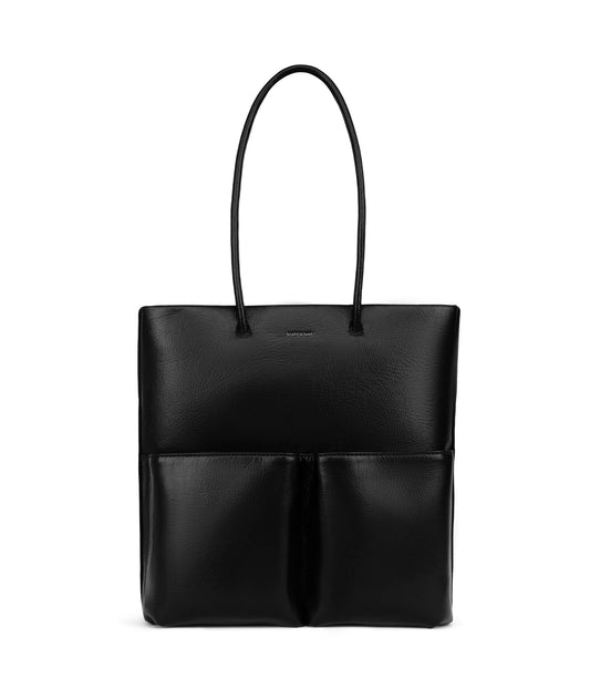 BERTA Vegan Tote Bag - Theme | Color: Black - variant::black