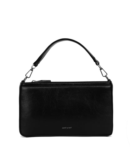 FENNE Vegan Convertible Crossbody Bag - Theme | Color: Black - variant::black