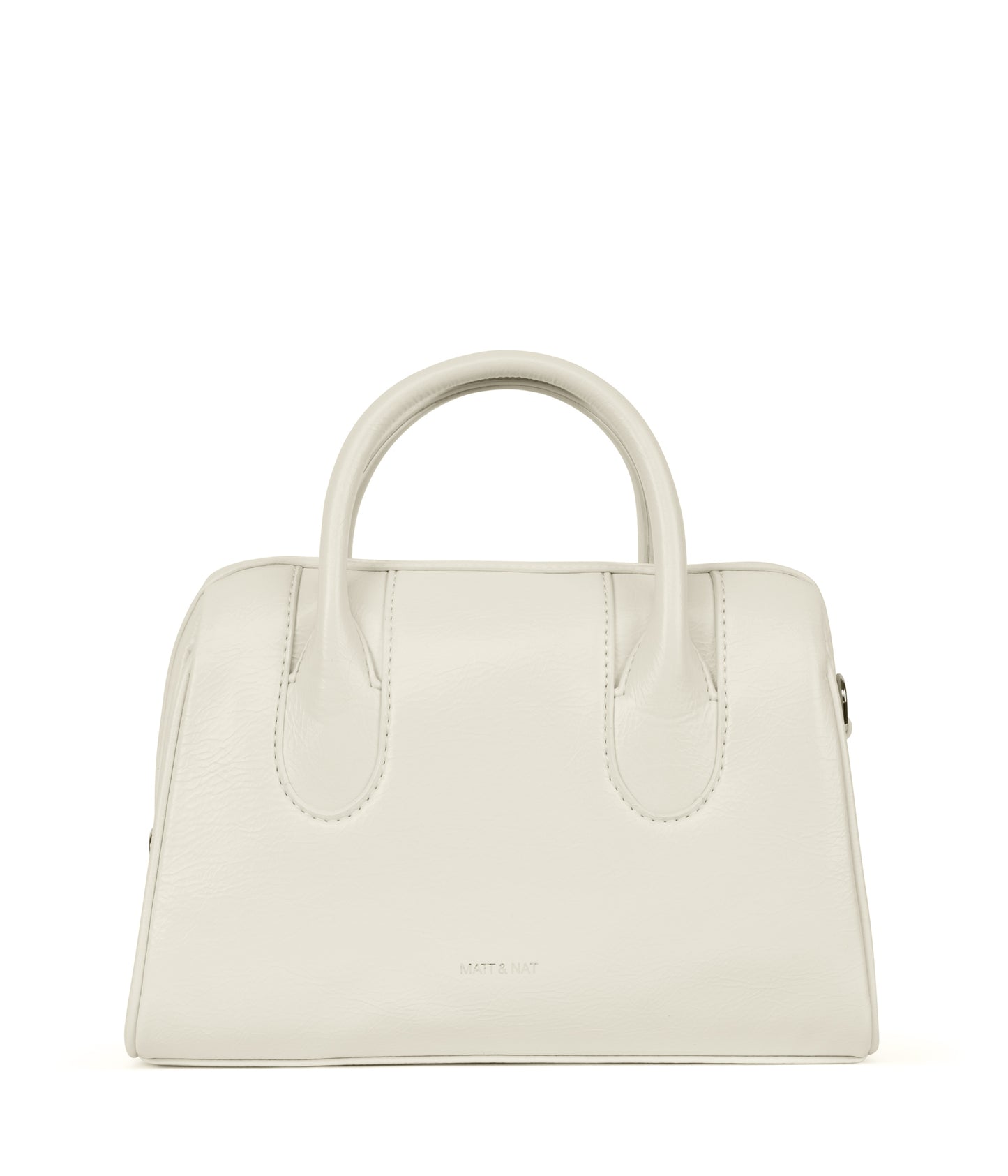 FLORIA Vegan Satchel - Theme | Color: White - variant::snowberry