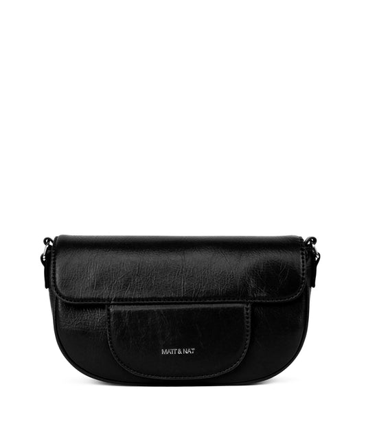 HAITI Vegan Crossbody Bag - Theme | Color: Black - variant::black