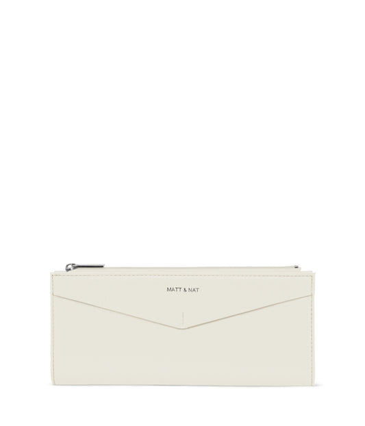 ROME Vegan Wallet - Theme | Color: White - variant::snowberry