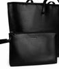 ELIZA Vegan Tote Bag - Theme | Color: Black - variant::black