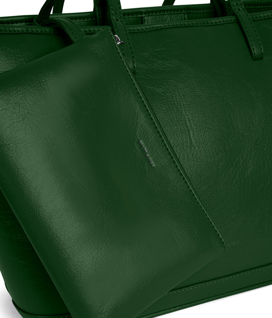 ELIZA Vegan Tote Bag - Theme | Color: Green - variant::mural