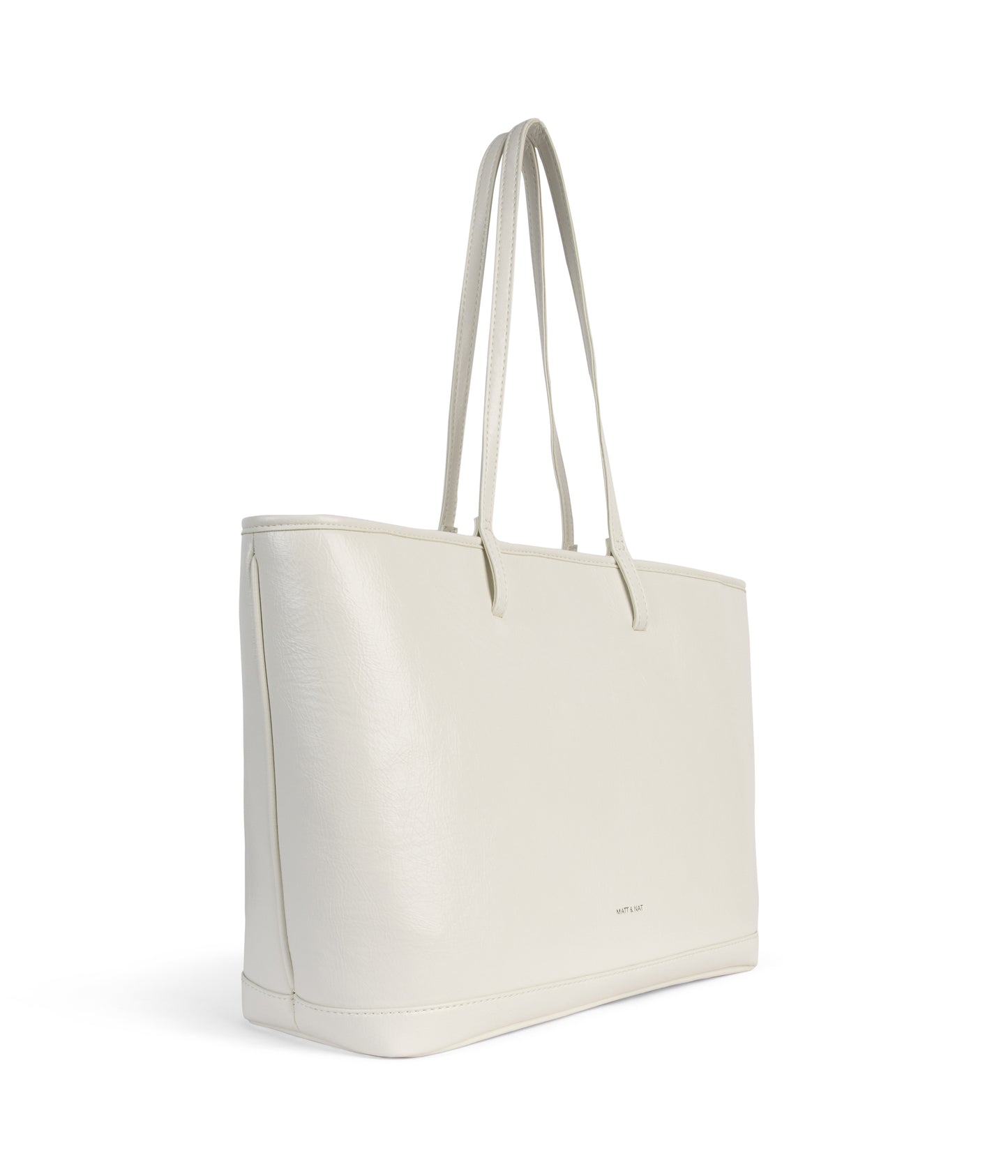 ELIZA Vegan Tote Bag - Theme | Color: White - variant::snowberry