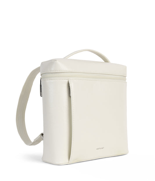 FAY Vegan Backpack - Theme | Color: White - variant::snowberry