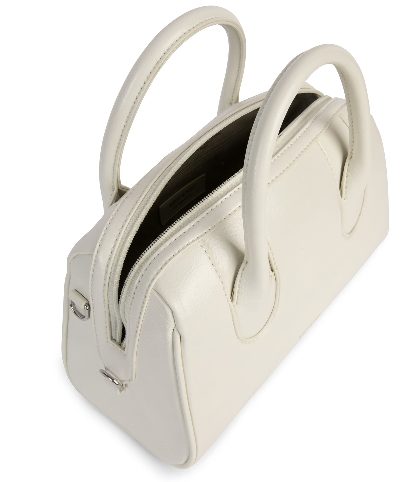 FLORIA Vegan Satchel - Theme | Color: White - variant::snowberry