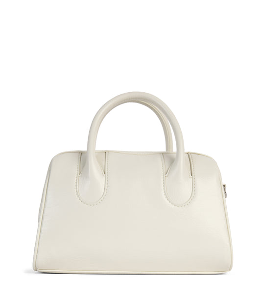 FLORIA Vegan Satchel - Theme | Color: White - variant::snowberry