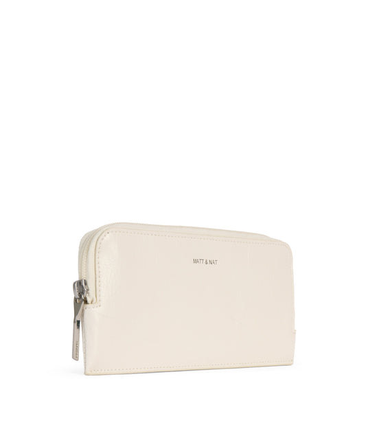 INGA Vegan Wallet - Theme | Color: White - variant::snowberry