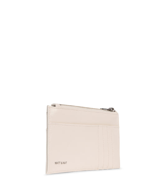 NOLLY Vegan Wallet - Theme | Color: White - variant::snowberry