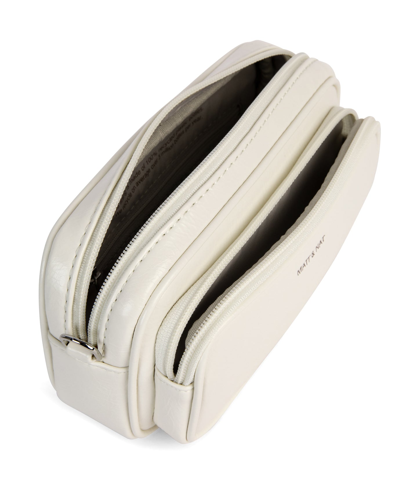 SOLEIL Vegan Crossbody Bag - Theme | Color: White - variant::snowberry