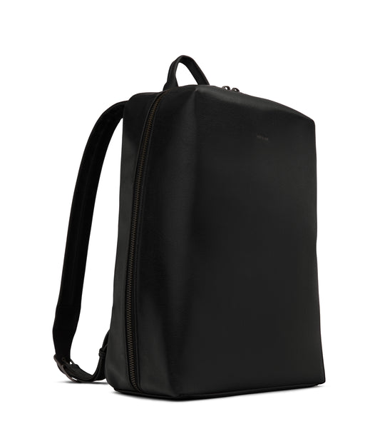 BREMEN Vegan Backpack - Vintage | Color: Black - variant::black