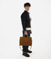 DAVID Vegan Briefcase - Vintage | Color: Black - variant::black