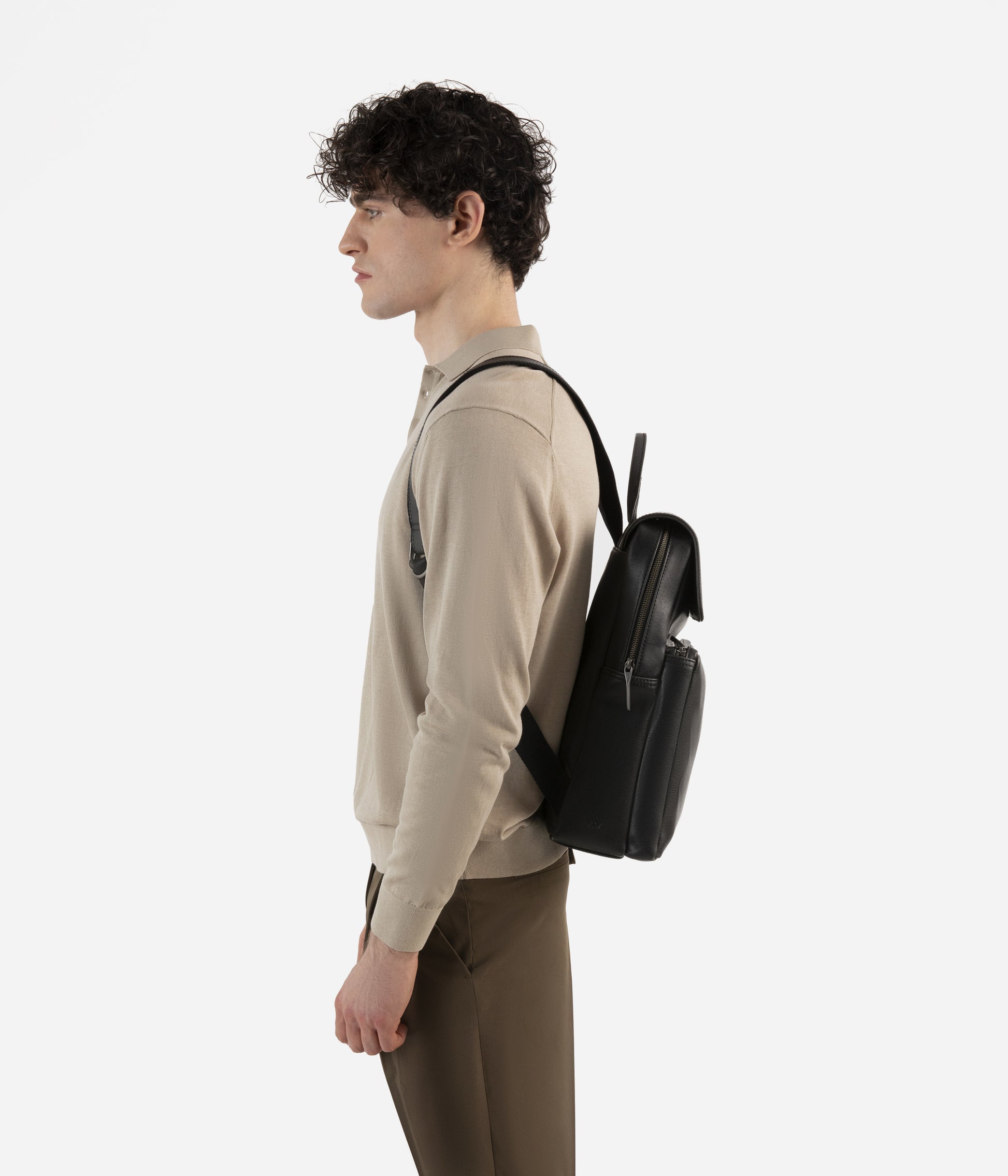 PAXX Vegan Backpack - Vintage | Color: Black - variant::black