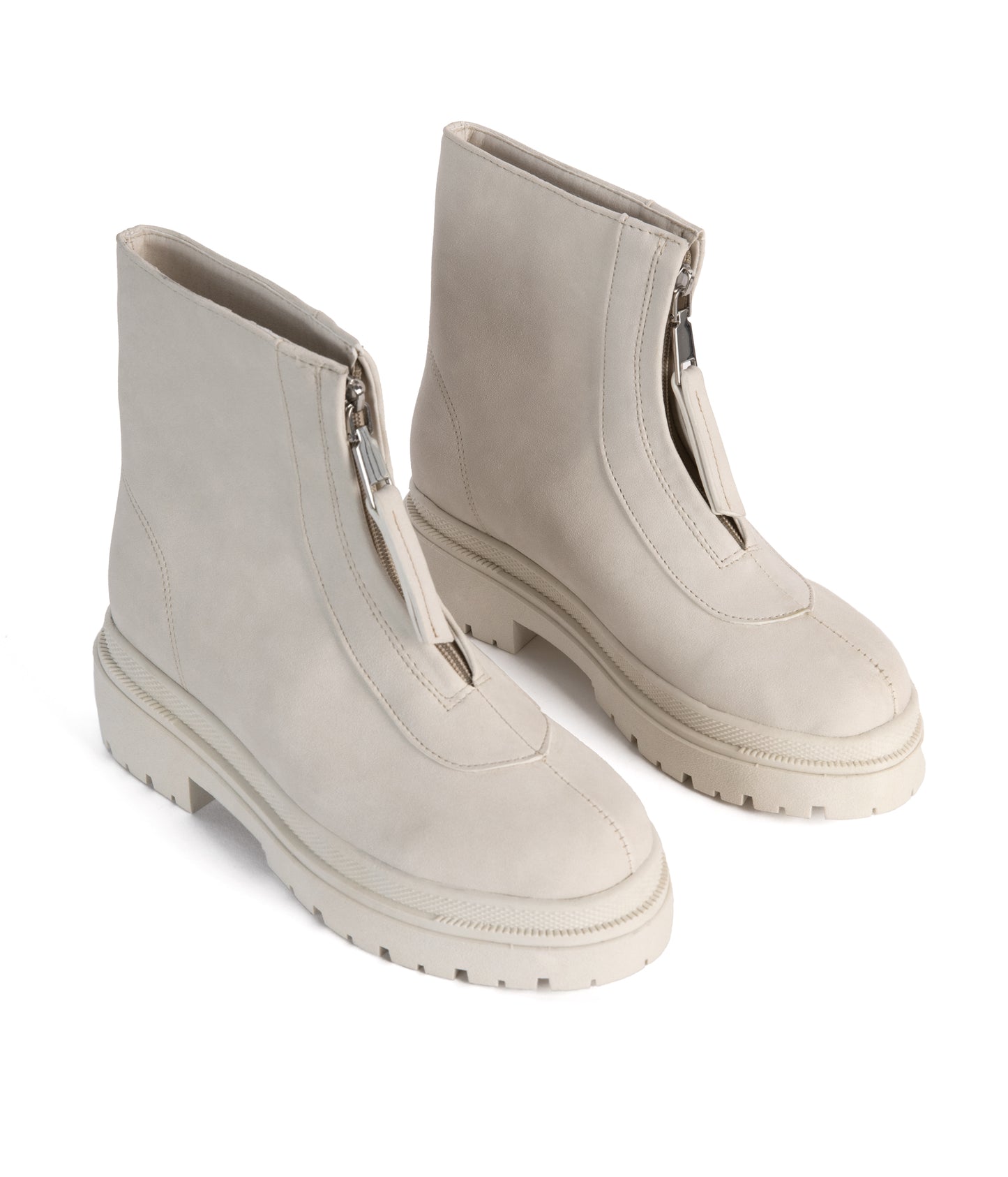 OPAL Women's Vegan Ankle Boots | Color: White - variant::off white