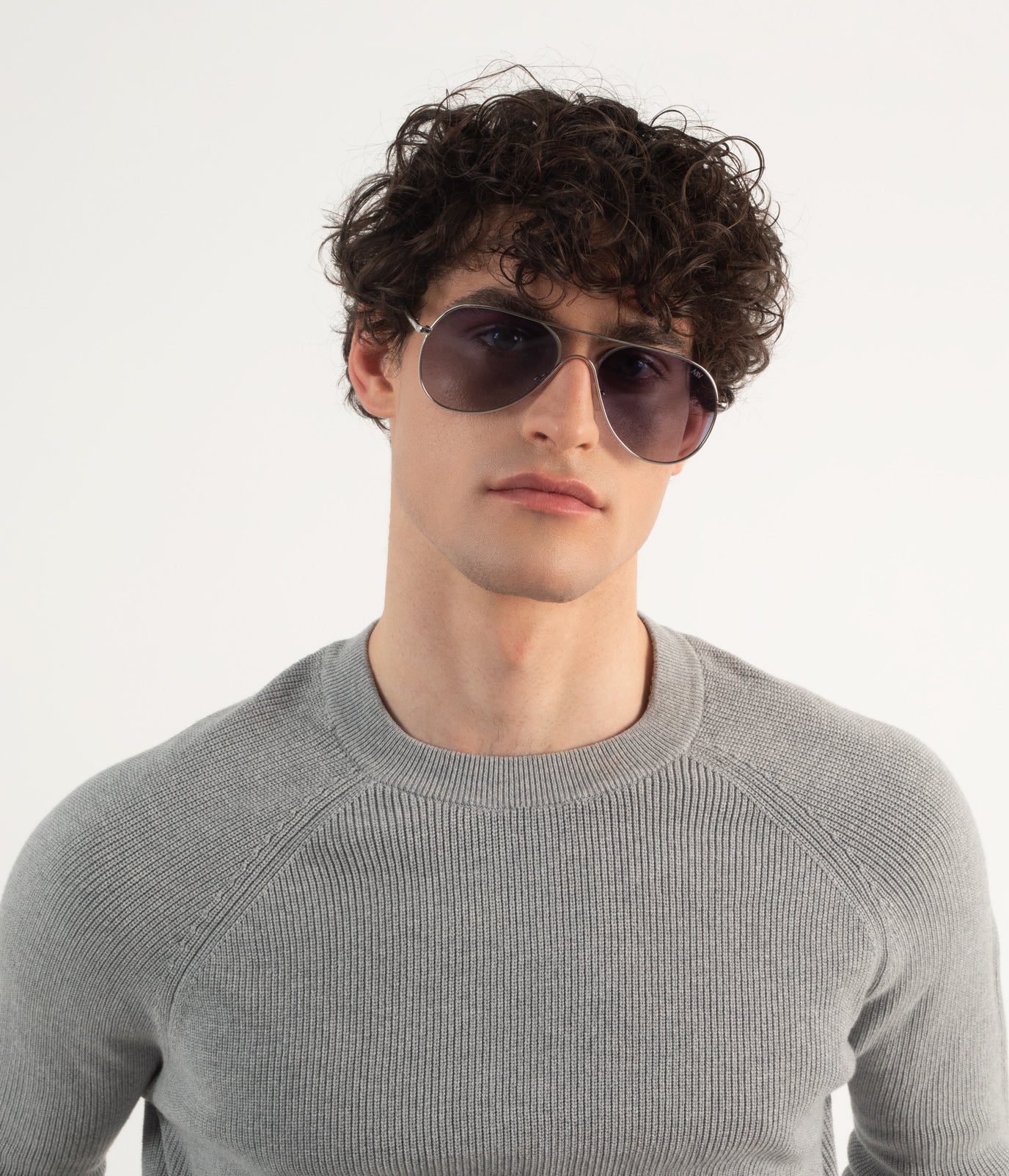 KAI Aviator Sunglasses | Color: Black - variant::black