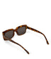 CERA-2 Recycled Rectangle Sunglasses | Color: Brown - variant::brown