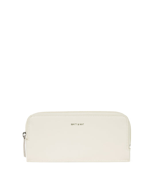 INGA Vegan Wallet - Theme | Color: White - variant::snowberry