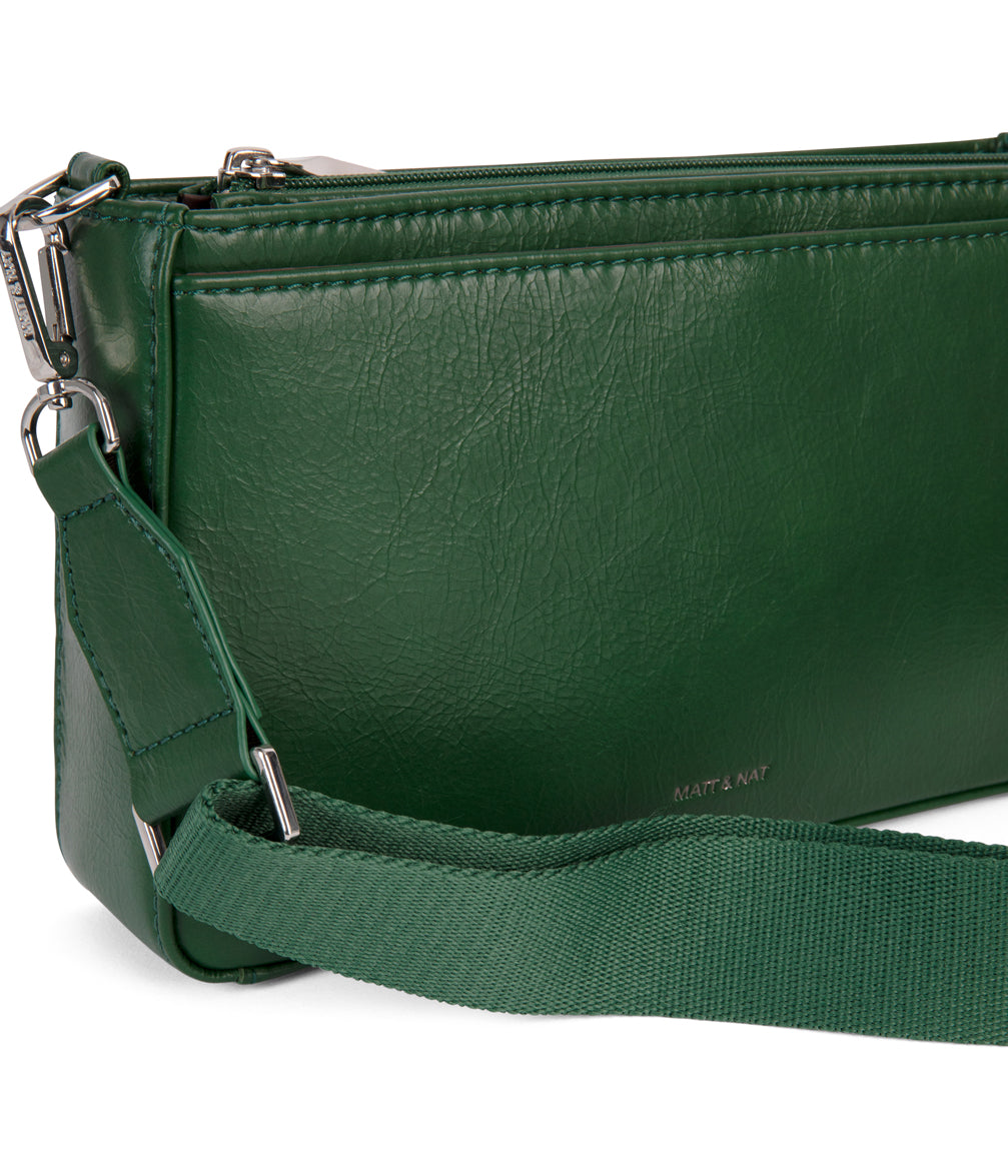 FENNE Vegan Convertible Crossbody Bag - Theme | Color: Green - variant::mural