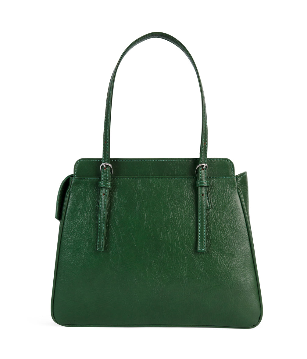 MAY Vegan Satchel - Theme | Color: Green - variant::mural