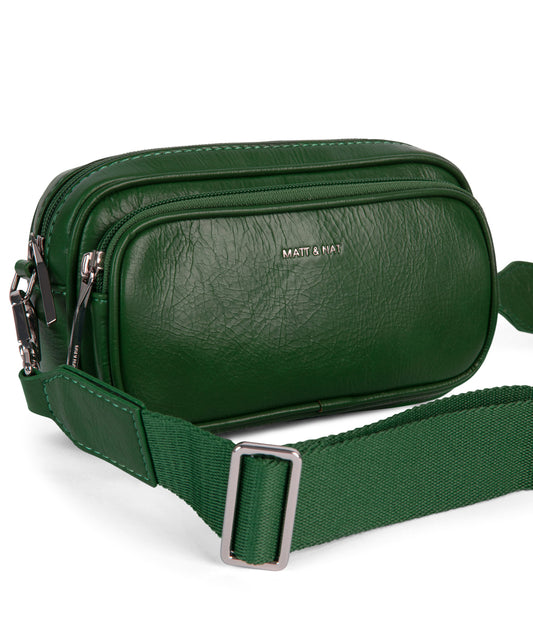 SOLEIL Vegan Crossbody Bag - Theme | Color: Green - variant::mural