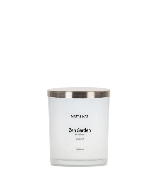 ZEN GARDEN Candle | Color: White - variant::white