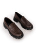 DIDO Women's Vegan Loafer| Color: Brown - variant::brown