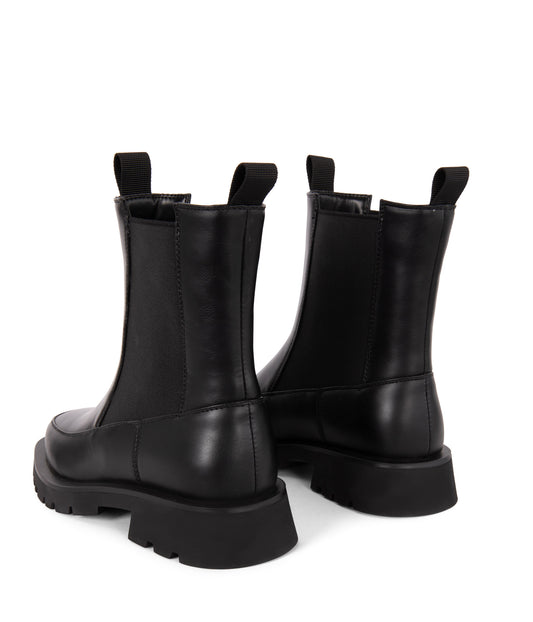 ESTER Women's Vegan Chelsea Boots | Color: Black - variant::black