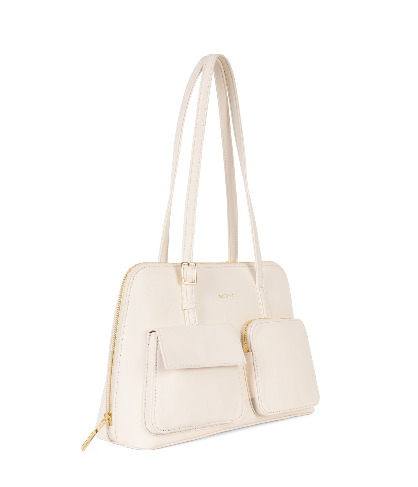 Imena Vegan Tote Bag - Forum | Color: White - variant::cloud