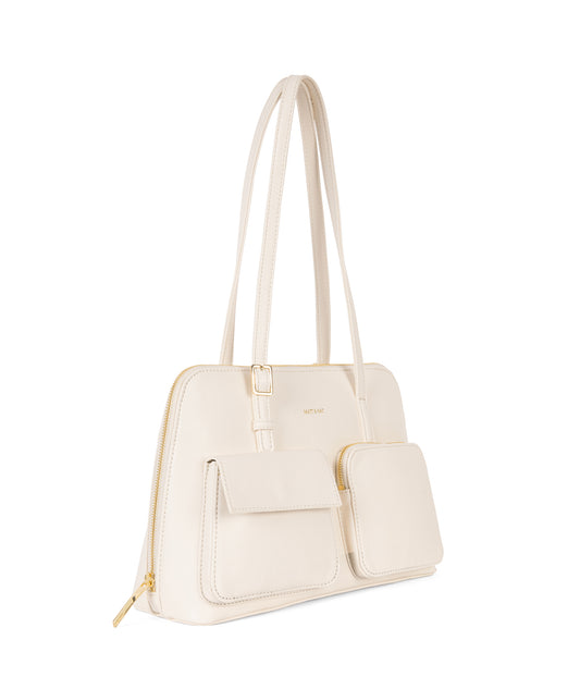 Imena Vegan Tote Bag - Forum | Color: White - variant::cloud