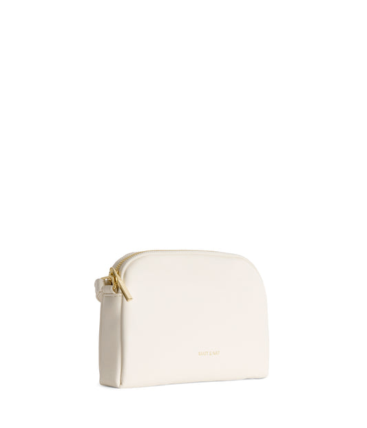 KRISTY Slim  Vegan Crossbody Bag - Forum | Color: White - variant::cloud