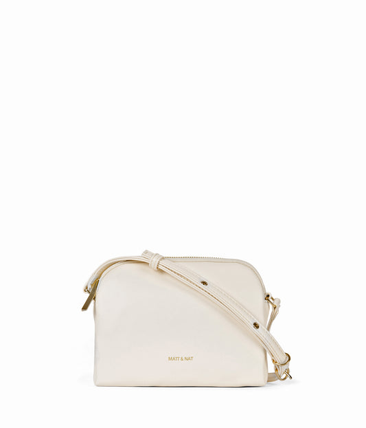 KRISTY Slim  Vegan Crossbody Bag - Forum | Color: White - variant::cloud