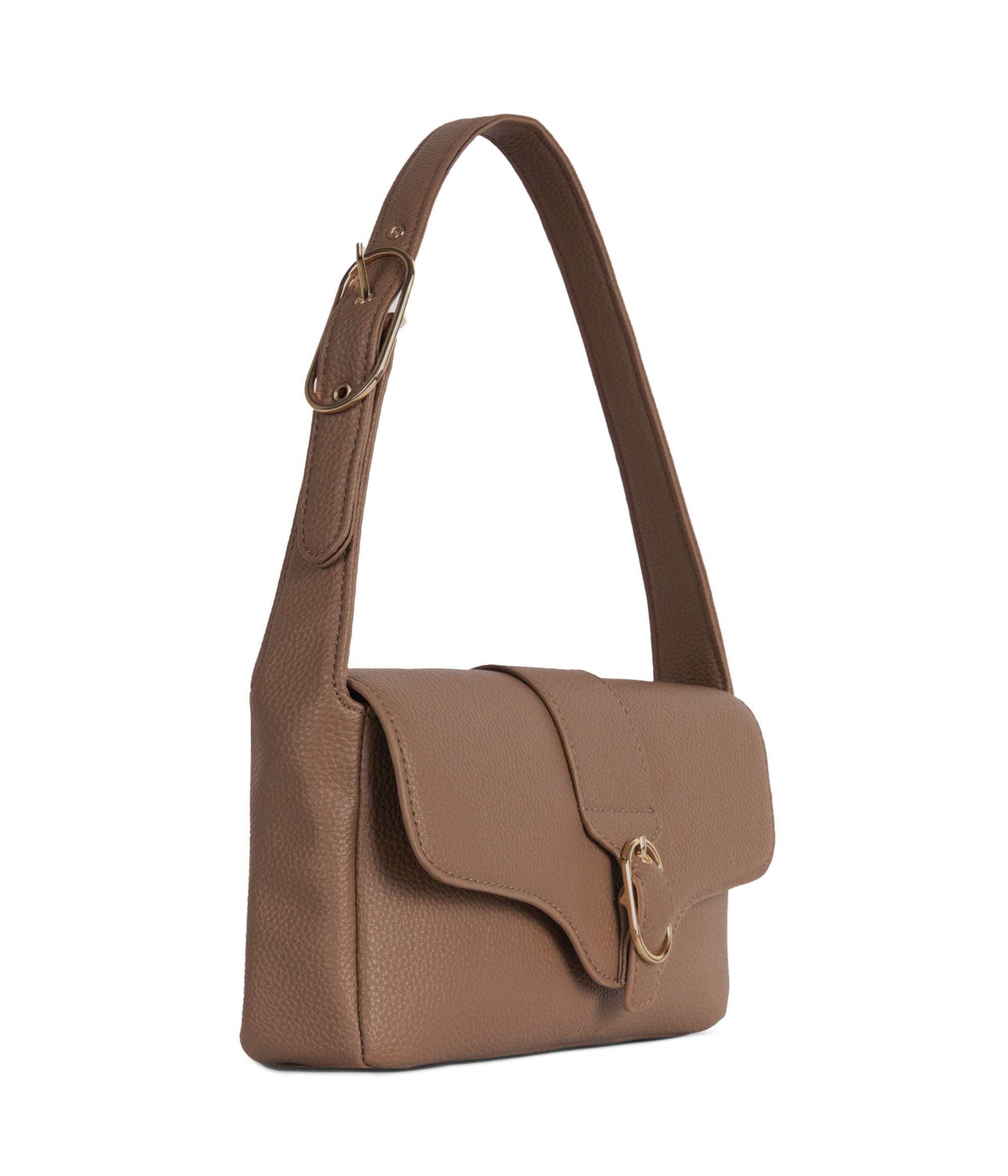 ISABELLE Vegan Shoulder Bag – Grain Matt Nat Canada