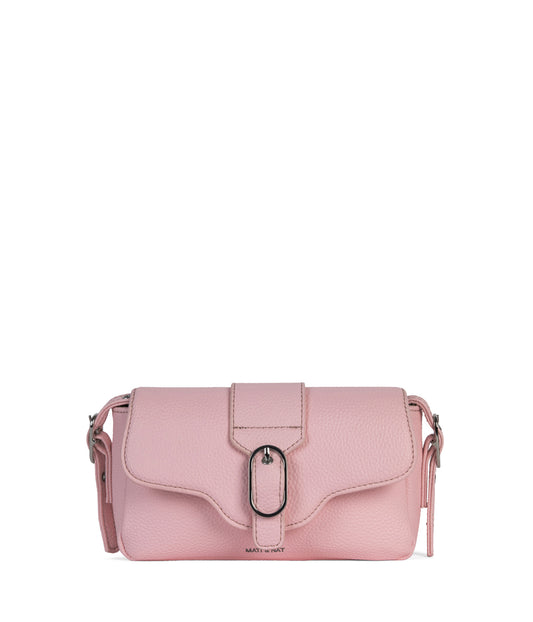 ISABELLE SM Vegan Crossbody Bag – Grain | Color: Quartz - variant::quartz