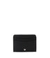 JUNYA Vegan Card Holder - Grain | Color: Black - variant::black